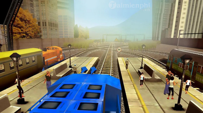 train racing games 3d 2 player