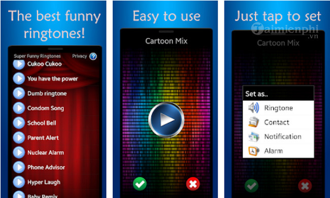Tải Super Funny Ringtones cho Android - ứng dụng nhạc chuông hài hước