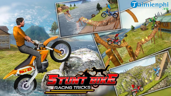 stunt bike racing tricks