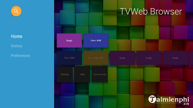 tvweb browser for tv
