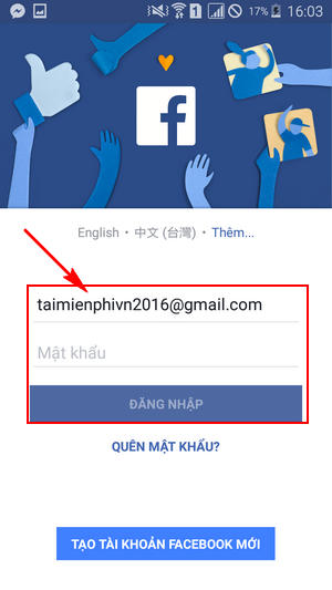 cach cai video dai dien facebook tren android 2