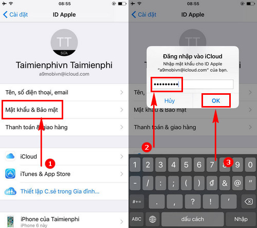 Cách xác minh 2 bước Apple ID