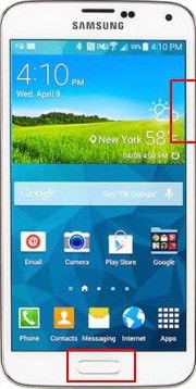 Cách chụp ảnh màn hình Samsung Galaxy S5