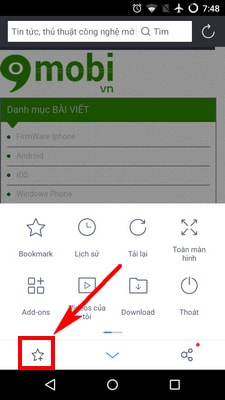 Tạo Bookmark Trên Uc, Tạo Bookmark Uc, Cách Tạo Bookmark Uc Browser