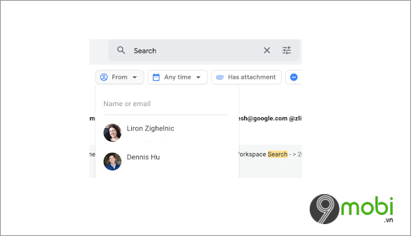 gmail web cai tien tinh nang search chips de tim kiem email nhanh hon