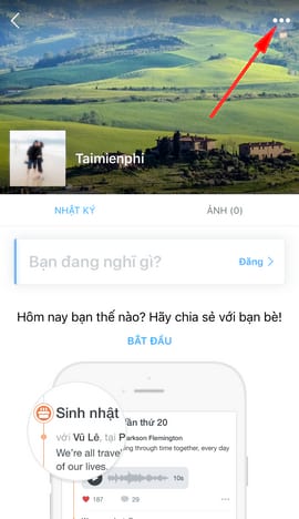 doi ten ngay sinh gioi tinh zalo