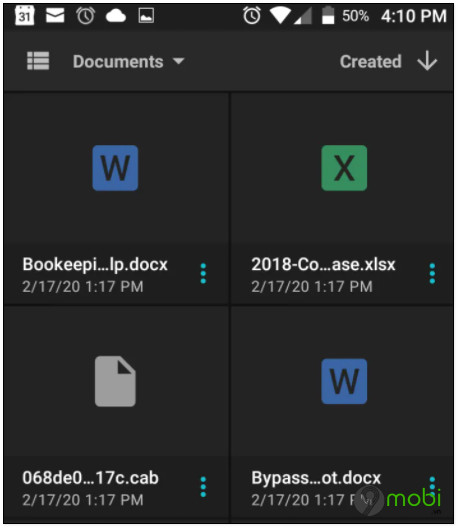 cach mo file word tren dien thoai android