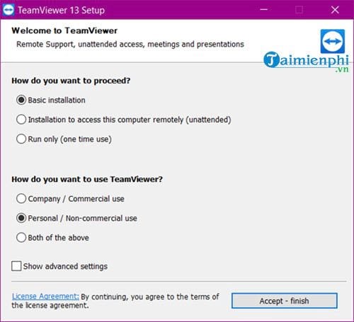 Cài Đặt Teamviewer Sử Dụng Miễn Phí Trọn Đời Trên Máy Tính