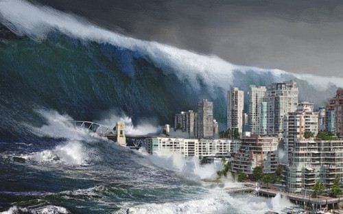 Nằm mơ thấy sóng thần, sóng thần cuốn 1
