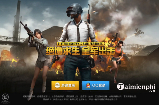 Cách tải và chơi PUBG Mobile trên server Trung Quốc 1