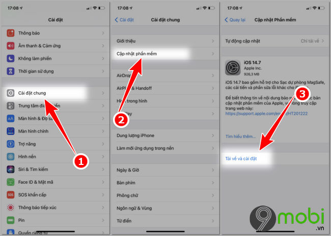 cach sua loi khi cap nhat ios 14 7