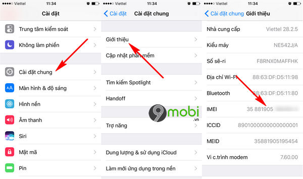 Cách check IMEI iPhone Tiếng Việt và tra cứu thông tin iPhone | KTPM
