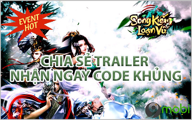giftcode game song kiem loan vu