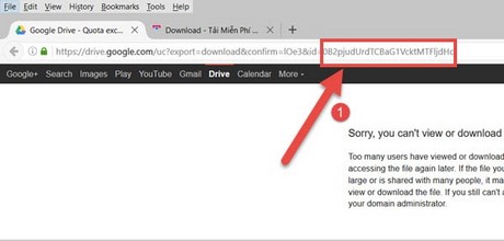 huong dan tai file tren google drive bị vượt giới hạn het luot tai