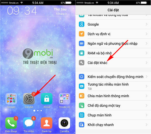 dien thoai vivo khong vao duoc facebook messenger 2