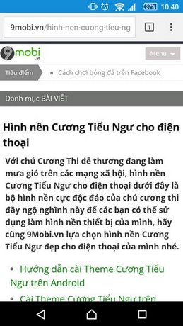 luu anh tren web ve android