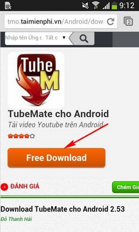 download Tubemate cho Samsung A7