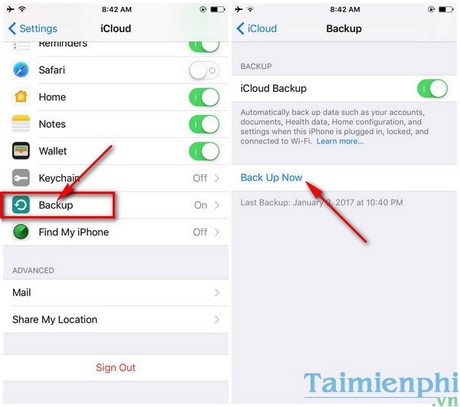 cach chuyen du lieu tu iphone cu sang iphone moi