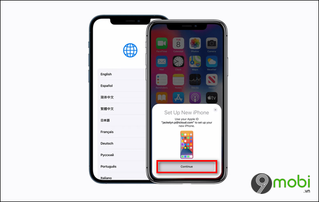 huong dan cach chuyen du lieu sang iphone 13