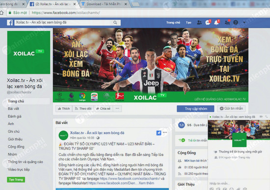 Link xem trực tiếp bóng đá U23 Việt Nam trên Facebook