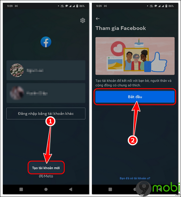 cach tao tai khoan facebook