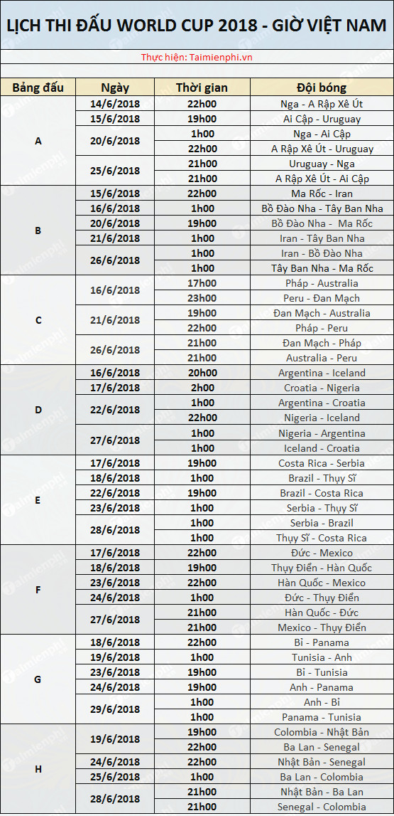 lich thi dau world cup 2018 2
