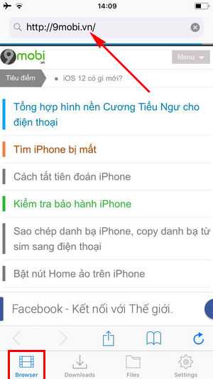 cach tai video truc tiep tren iphone 2