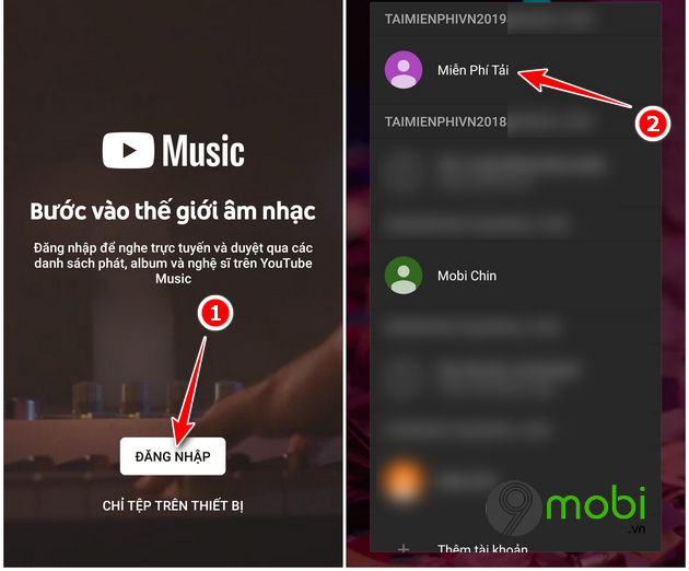 Hướng dẫn sử dụng YouTube Music trên điện thoại