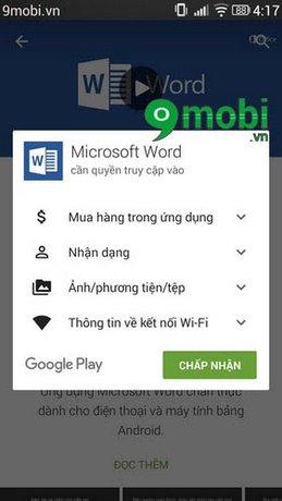doc file word cho android