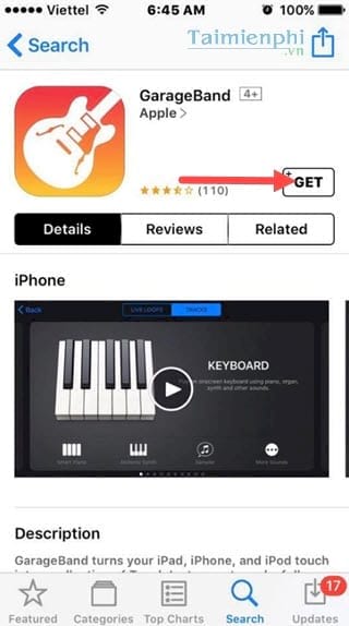 cach tao nhac chuong iphone bang garageband 2