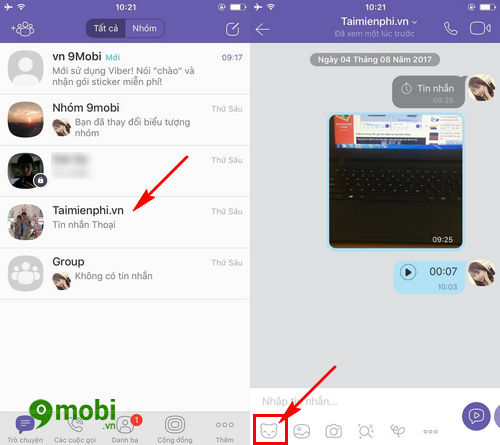 how to add stickers when receiving messages from viber gui messages with stickers 2