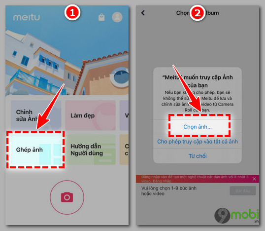 Cách Ghép Ảnh Bằng Meitu Trên Điện Thoại Iphone