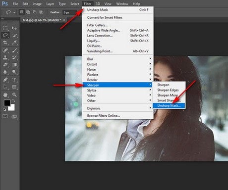 Cách Làm Nét Ảnh Bằng Photoshop, Làm Rõ Ảnh Bằng Pts