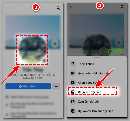Đổi Ảnh Đại Diện Và Ảnh Bìa Facebook Trên Android