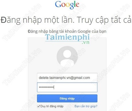 Xóa Gmail, delete tài khoản Gmail khỏi Google