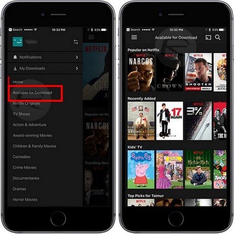 Cách tải phim trên Netflix, Download phim Netflix xem offline