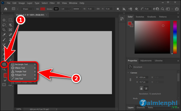 Cách chèn Symbol trong Photoshop nhanh chóng, dễ dàng