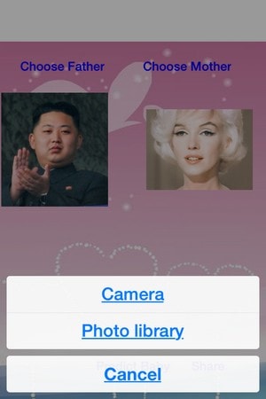 xem truoc anh con bang predict baby face