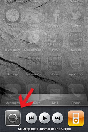 khoa xoay man hinh iphone