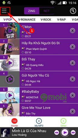 download nhac chat luong cao cho android