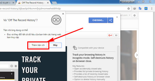 Cách lưu lại lịch sử web ẩn danh trên Chrome