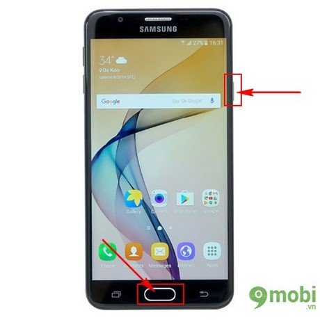 screenshot Samsung J7 Prime