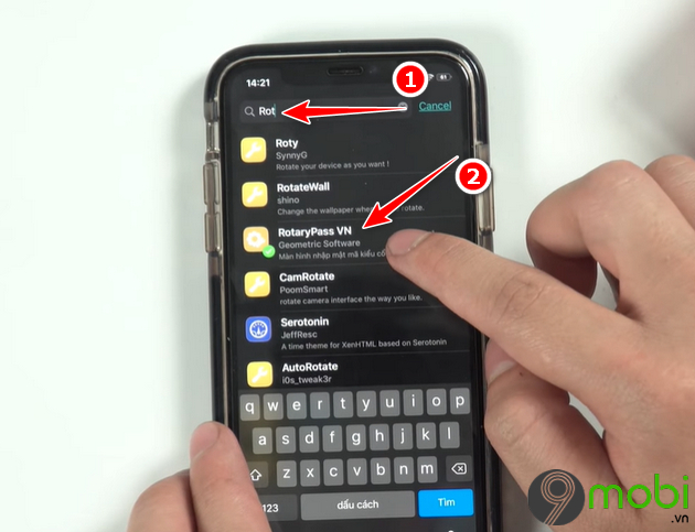 cach thay doi giao dien nhap mat khau man hinh iphone