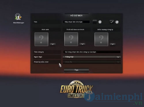 huong dan choi euro truck simulator 2 bang keyboard
