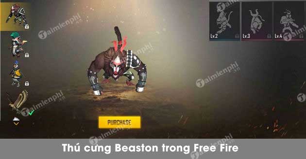 danh sach thu cung game free fire duoc them trong nam 2021