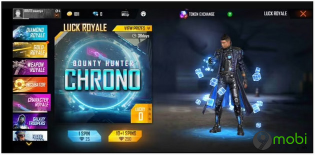 Chrono CR7: Hãy xem hình ảnh này để tìm hiểu về Chrono CR7, chàng người hùng với những khả năng phi thường. Với trang phục vô cùng ấn tượng và khả năng chơi game đột phá, Chrono CR7 chắc chắn sẽ mang đến những trải nghiệm sảng khoái và đáng nhớ cho bạn. Hãy khám phá thế giới Free Fire với Chrono CR7 ngay!