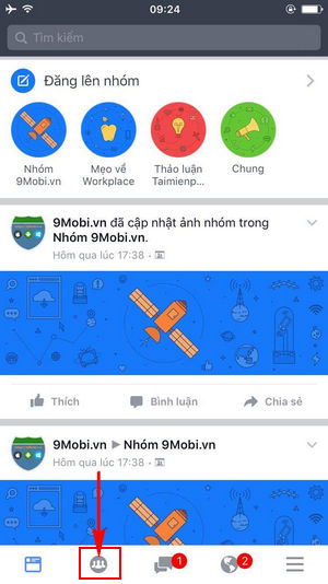 cach thay anh bia nhom tren facebook workplace 2