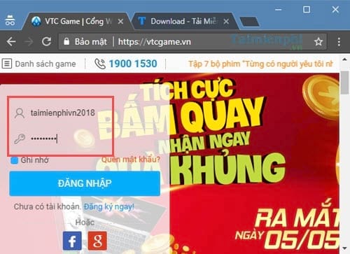cach doi mat khau cf game dot kich 2
