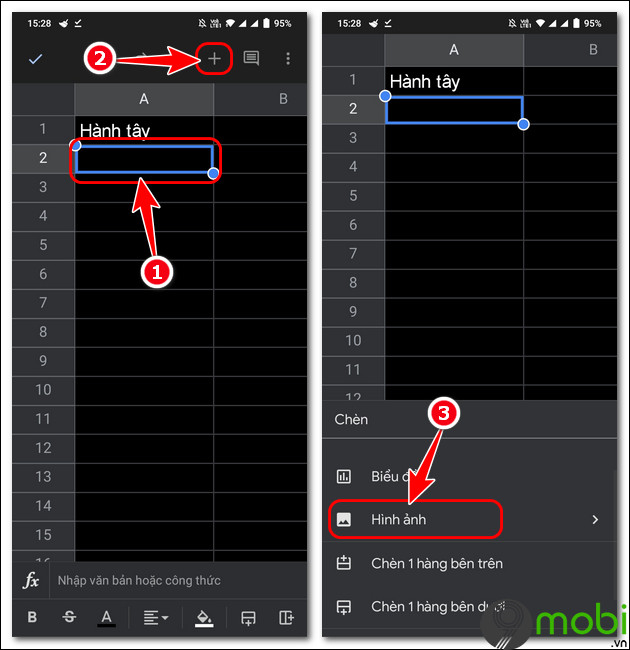 Cách Chèn Ảnh Vào Excel Trên Điện Thoại Android, Ios Nhanh Chóng