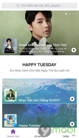 tai nhac zing mp3 cho iphone